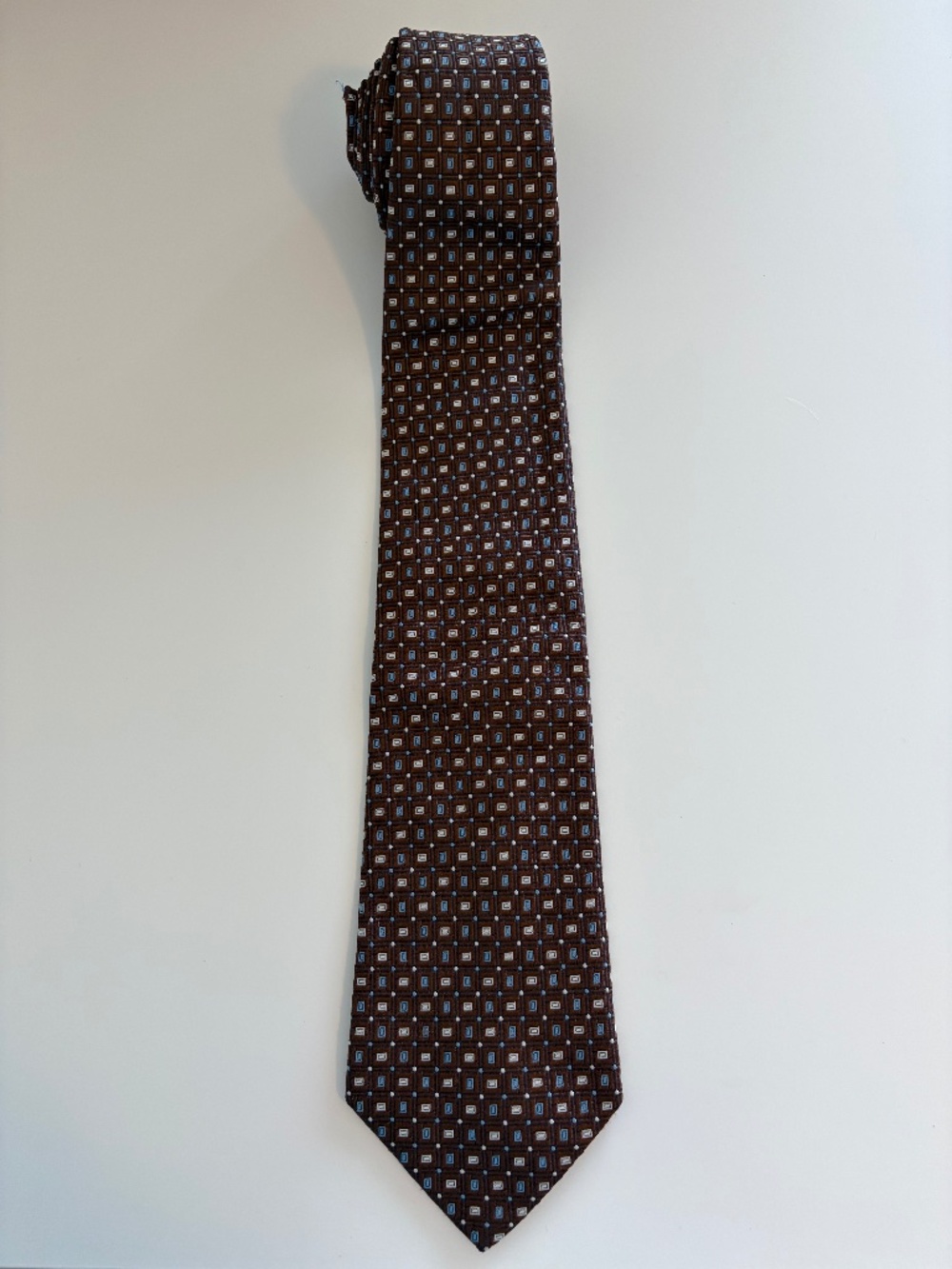 La Corona Roma 100% Silk Handmade 4" Tie made in Italy